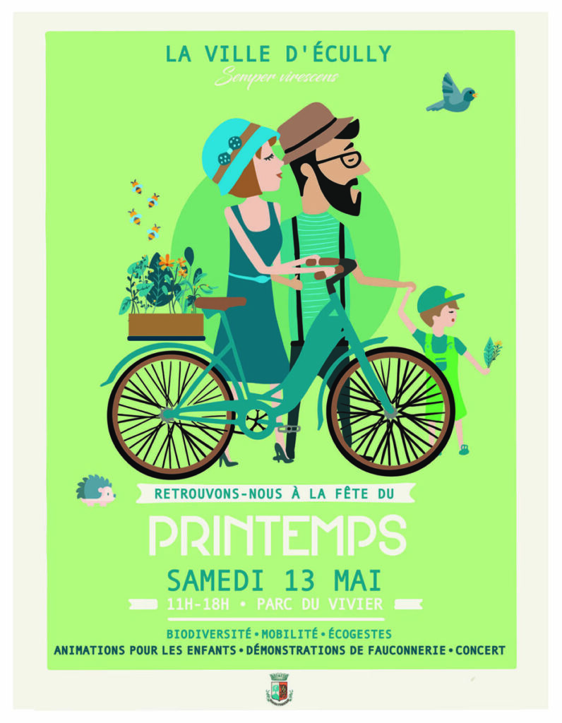 Affiche fete du printemps 2023